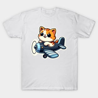 kitty on a plane T-Shirt